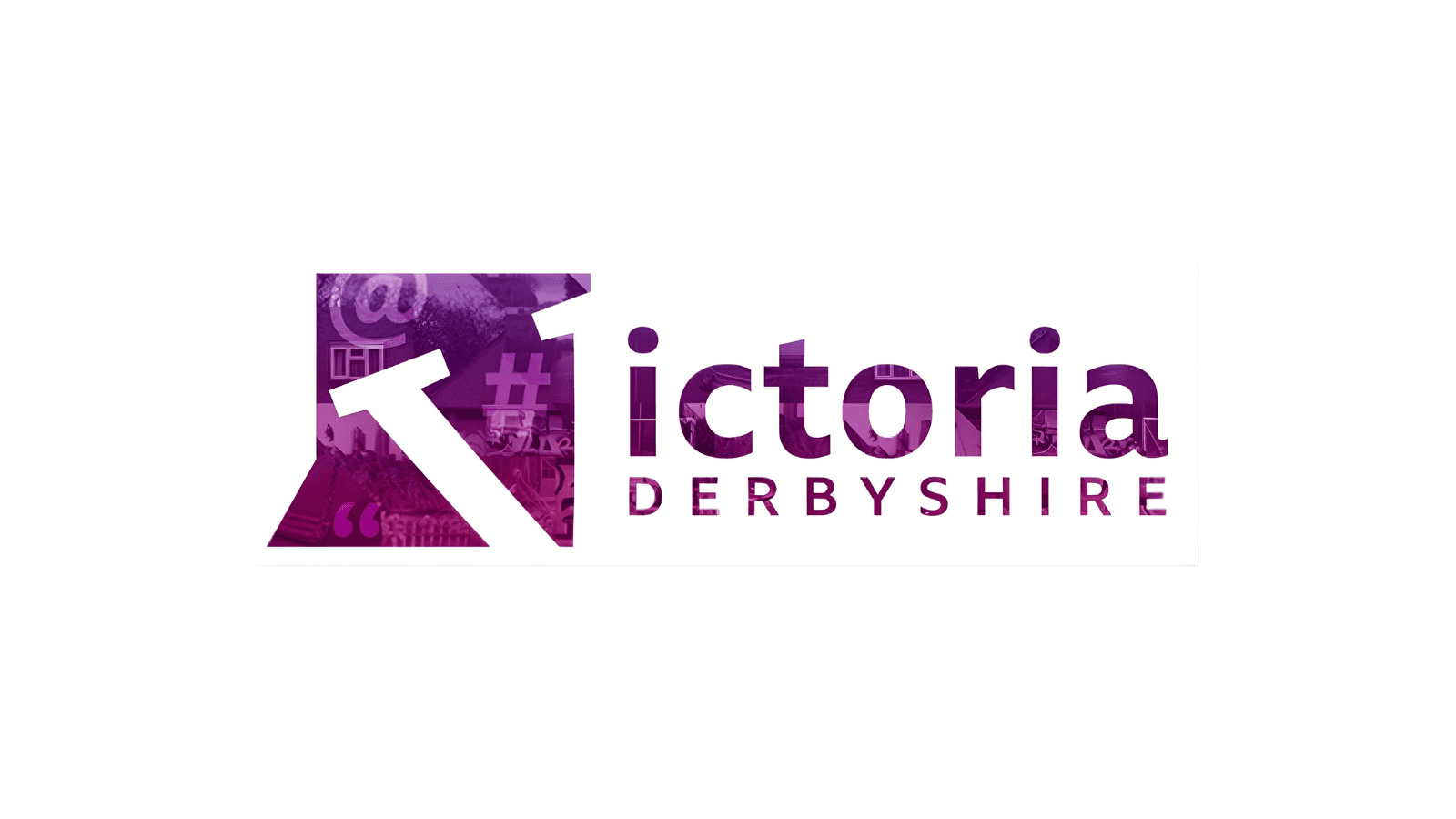 A purple and pink logo saying "Victoria DERBYSHIRE". Below this is the "BBC NEWS" logo.